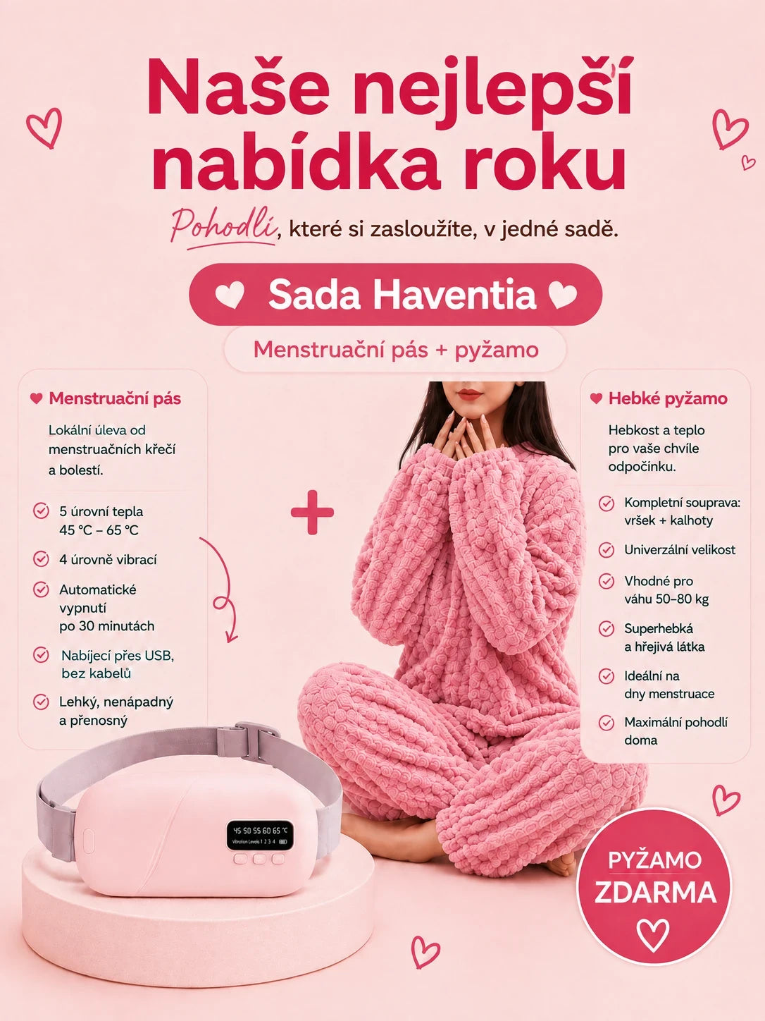 Menstruační pás Haventia