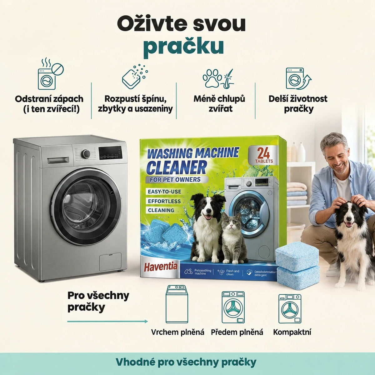 Čistič pračky Pro Haventia®