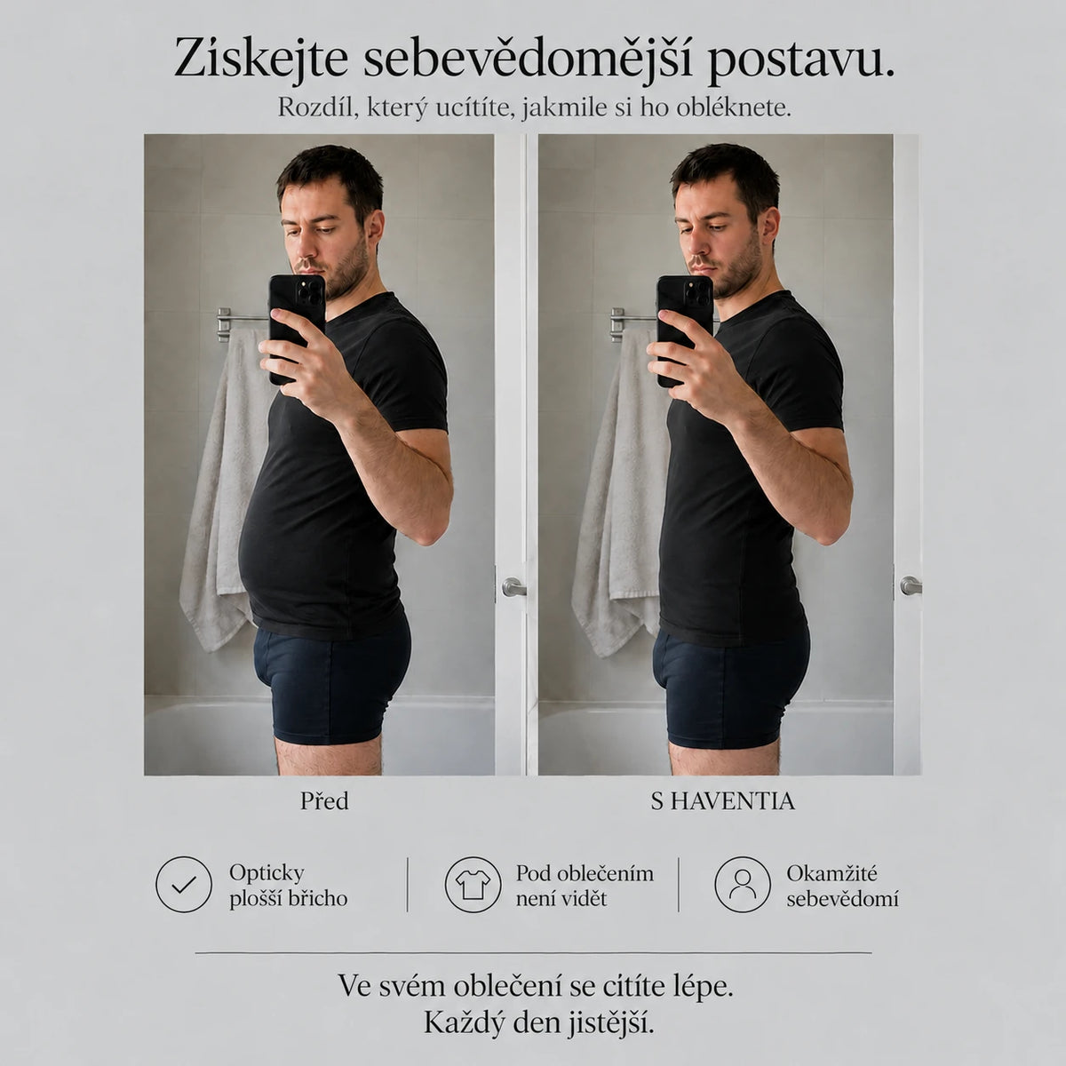 Kompresní stahovací tílko Haventia®